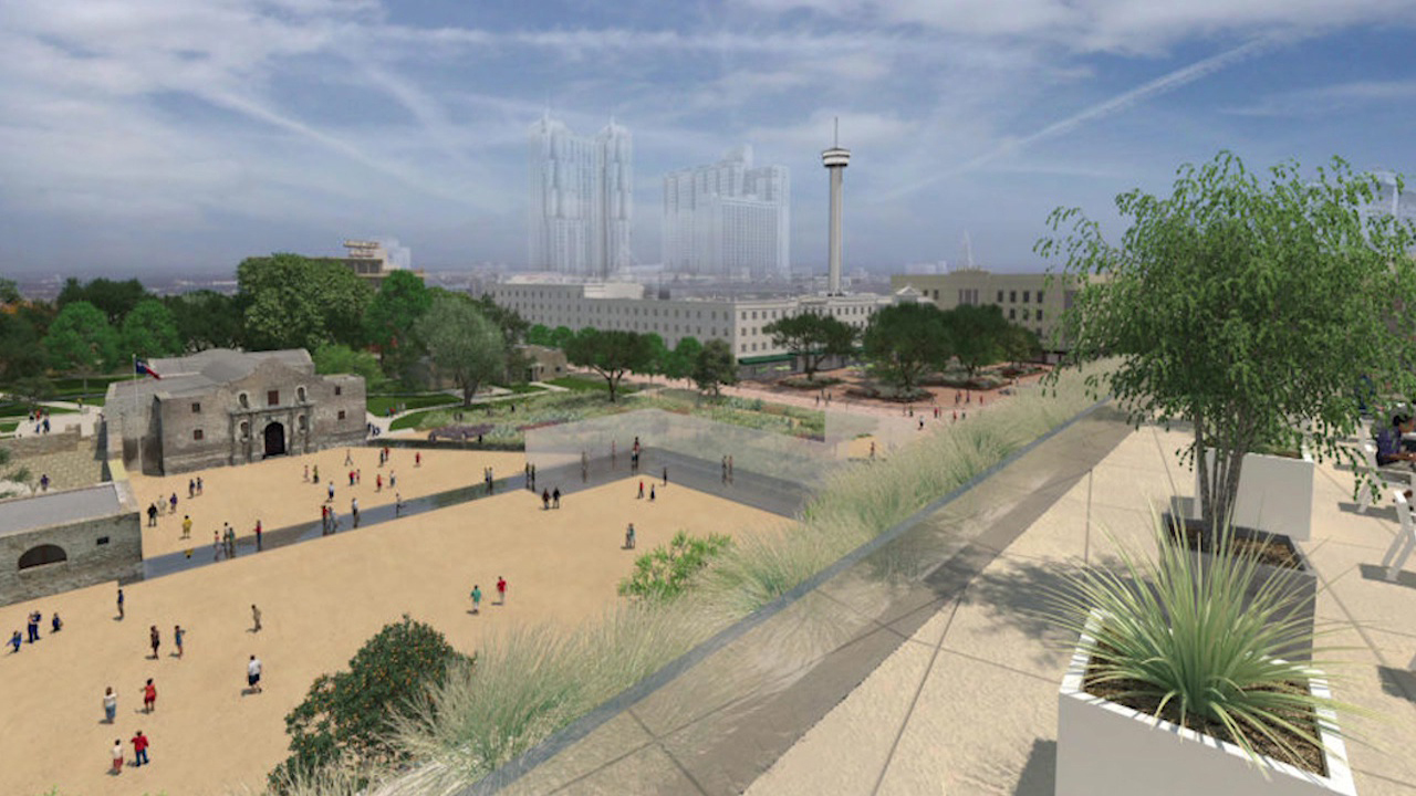 New Renderings Of Alamo Master Plan Show Glass Enclosure 